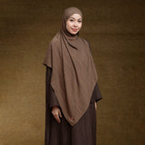 Lozy Hijab - Azra Pashmina Bandana (Pashban Shawl Syari Bahan Cotton Crinkle Pattern)