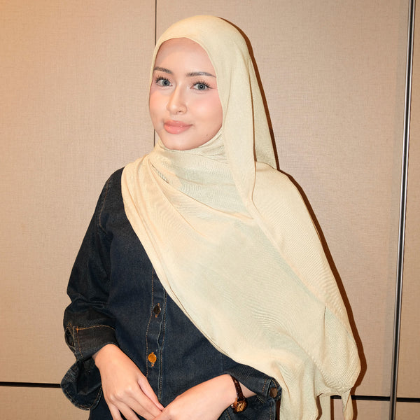 Pashmina Viscose Nour Shawl  Lozy x Lesti Cannoli New