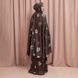 Lozy Hijab - Aliza Prayer Set (Mukena Bahan Silk Set Pattern Motif 2in1)