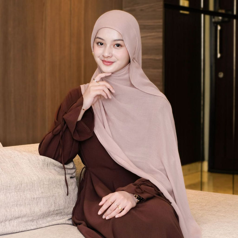 Pashmina Viscose Nour Shawl Lozy x Lesti Dusty Lavender New