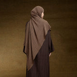 Lozy Hijab - Azra Pashmina Bandana (Pashban Shawl Syari Bahan Cotton Crinkle Pattern)