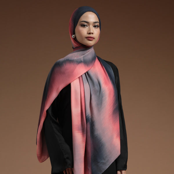 Viscose Printed Modal Sunflare Ombre