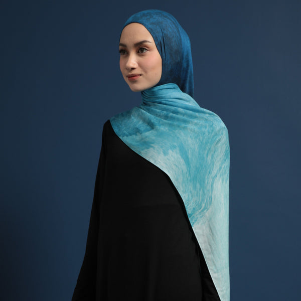 Viscose Printed Modal Ocean