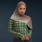 Lozy Hijab - Lesti Bandana Gradasi  Lozy x Lesti Kejora (Khiban Gradient Pashmina Instan Kaos Bahan Viscose Rayon Gradasi)