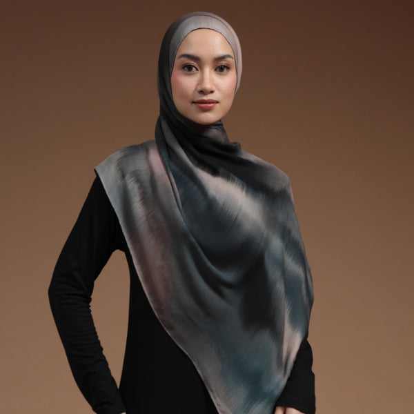 Viscose Printed Modal Truffle Ombre