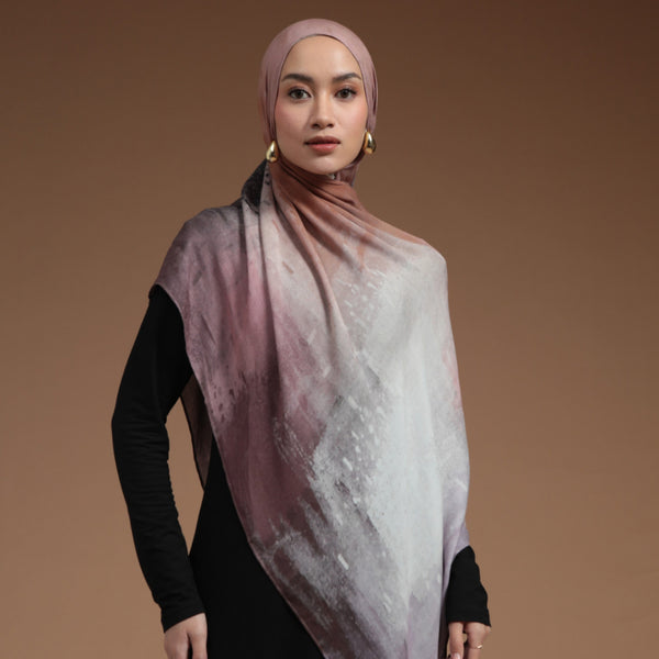 Viscose Printed Modal Mistyc Watercolor