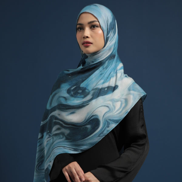 Viscose Printed Modal Waves
