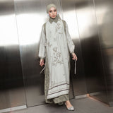 Linea Dress Lozy x Lesti Sarimbit Dessert Sage S-M