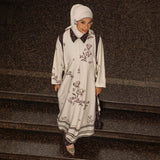 Linea Dress Lozy x Lesti Sarimbit Almond Berry L-XL