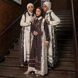 Linea Dress Lozy x Lesti Sarimbit Cream L-XL