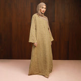 Shani Abaya Dress Honey Gold Series 2