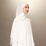 Dyna Classic Shawl Broken White New