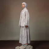 Lozy Hijab - Dinda Signature Set Series 3 (One Set Blouse Skirt Bahan Katun Bordir Koleksi Raya Lebaran 2026)