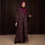 Inaya Abaya Dress Ruby Wine