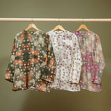 Serena Tunik One Set Series Blouse Skirt Smoke Pearl