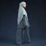 Aluna Denim Set Ripped Classic Blue