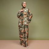 Serena Tunik One Set Series Blouse Skirt Natural Peach