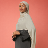 Pashmina Viscose Nour Shawl  Lozy x Lesti Ivory New