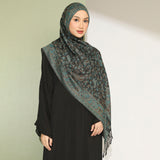 Cashmere Shawl Malachite Series 5
