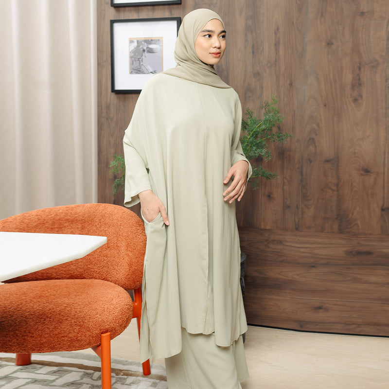 Hanifa Tunik Set Matcha