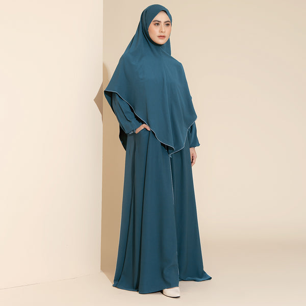 Pre Order Humaya Abaya Set Navy