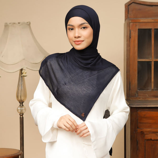 Pre Order Arabian Shawl Lozy x Lesti Navy