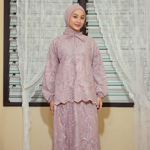 Floure Embroidery Set Mauve Shadow L-XL Series 4