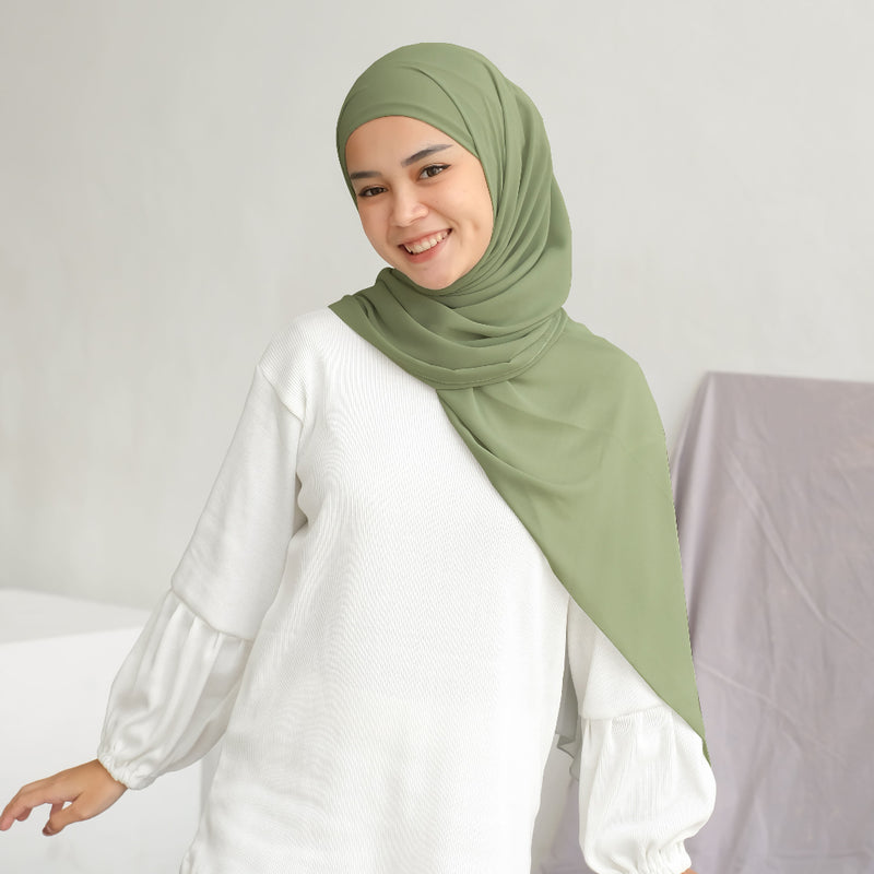 Bawal Inner Shawl Pine New