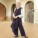 Nami Set (One Set Linen) Navy