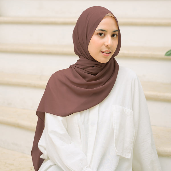 Bawal Shawl (Pashmina Ceruti Babydoll) Rustic