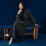 Floure Embroidery Set Noir Black L-XL Series 1