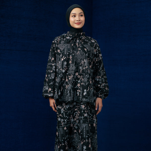 Floure Embroidery Set Noir Black L-XL Series 2