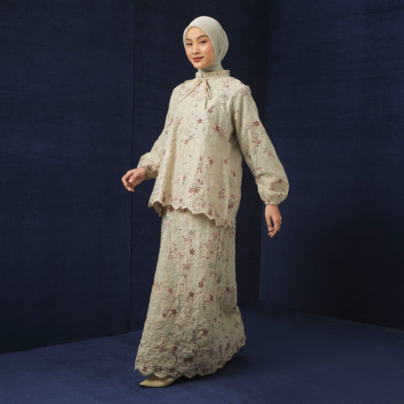 Floure Embroidery Set Almond Matcha L-XL Series 2