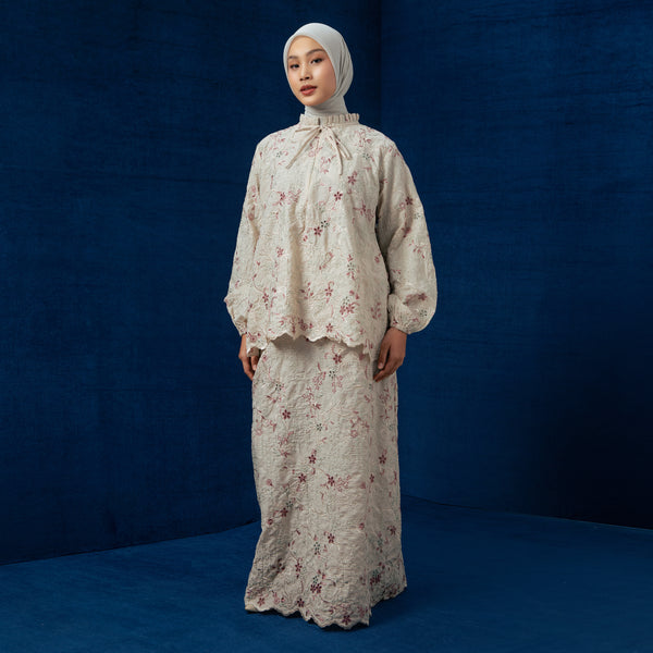 Floure Embroidery Set Almond Matcha L-XL Series 2