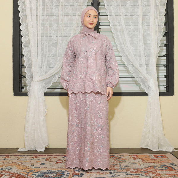 Floure Embroidery Set Mauve Shadow L-XL Series 3
