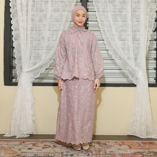 Floure Embroidery Set Mauve Shadow S-M Series 5
