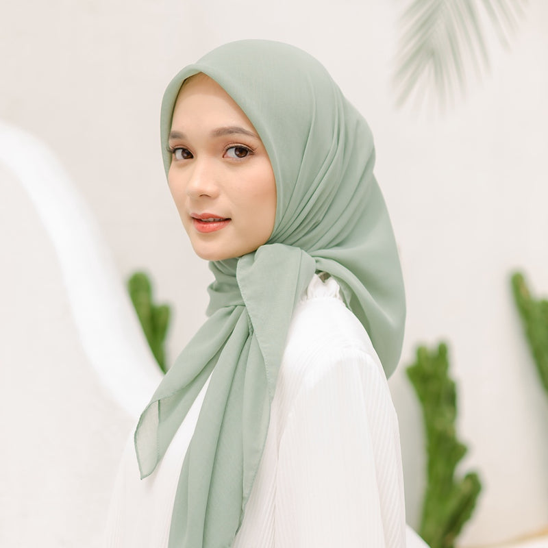 Mara Plain Paris (Hijab Paris Polos Segiempat)