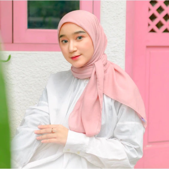 Mima Square ( Hijab Segiempat Katun )