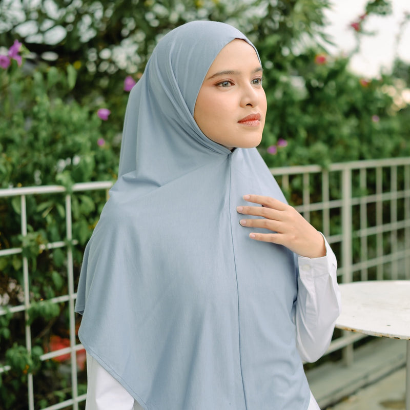 Nara Instan Rayon (Hijab Instan Malay Style Rayon Anti Gerah)