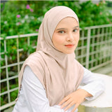 Nara Instan Rayon (Hijab Instan Malay Style Rayon Anti Gerah)