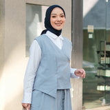 Nami Vest (Atasan Vest Rompi Linen)