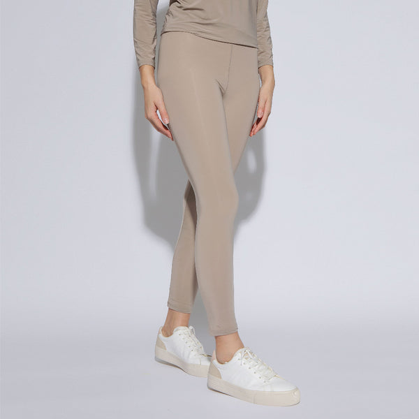 Inner Legging Jersey Cooltech Khaki (Celana Sport Olahraga Dalaman Bahan Stretchy Jersey)