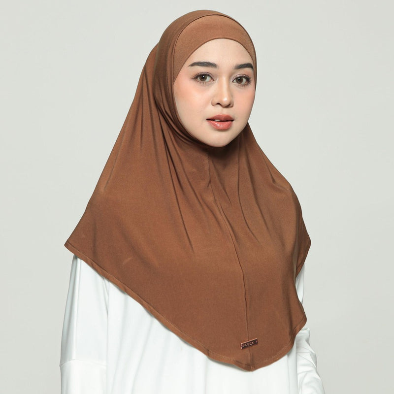 Nuna Instan Hijab Sport Chocolate