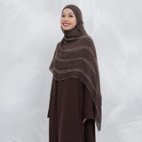 Lozy Hijab - Maven Dubai Shawl (Hijab Pashmina Arab Salur Bahan Viscose Premium Lembut)
