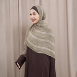Lozy Hijab - Maven Dubai Shawl (Hijab Pashmina Arab Salur Bahan Viscose Premium Lembut)