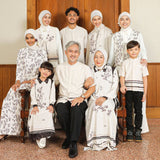 Lozy Syari - Linea Series Sarimbit (Family Set Dress, Koko, Ibu, Ayah, Anak Keluarga Koleksi Raya Lebaran 2026)