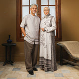Lozy Syari - Linea Series Sarimbit (Family Set Dress, Koko, Ibu, Ayah, Anak Keluarga Koleksi Raya Lebaran 2026)