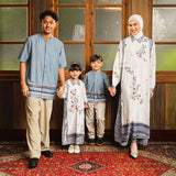 Lozy Syari - Linea Series Sarimbit (Family Set Dress, Koko, Ibu, Ayah, Anak Keluarga Koleksi Raya Lebaran 2026)