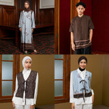 Lozy Syari - Linea Series Sarimbit (Family Set Dress, Koko, Ibu, Ayah, Anak Keluarga Koleksi Raya Lebaran 2026)
