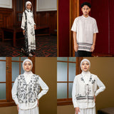 Lozy Syari - Linea Series Sarimbit (Family Set Dress, Koko, Ibu, Ayah, Anak Keluarga Koleksi Raya Lebaran 2026)